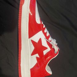 Red Bape#5 Size 10