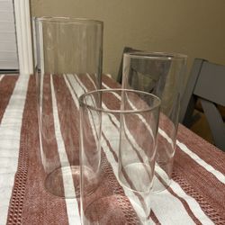Clear Vases 