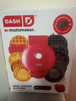 Dash Multimaker Mini Waffle Maker System