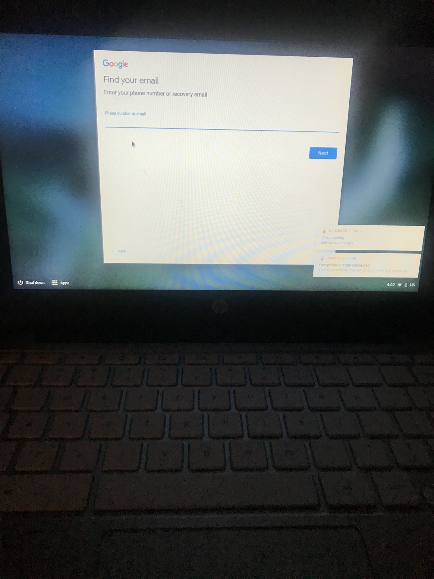 Hp chromebook