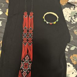 Africsn Necklace  W Bracelet 