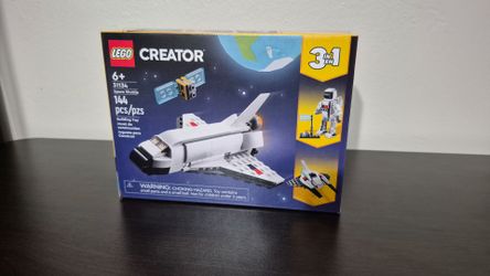 ​LEGO Creator 3-in-1 Space Shuttle 31134 - Astronaut & Spaceship Building Toy
