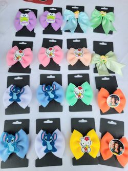 Hair Clip Bows