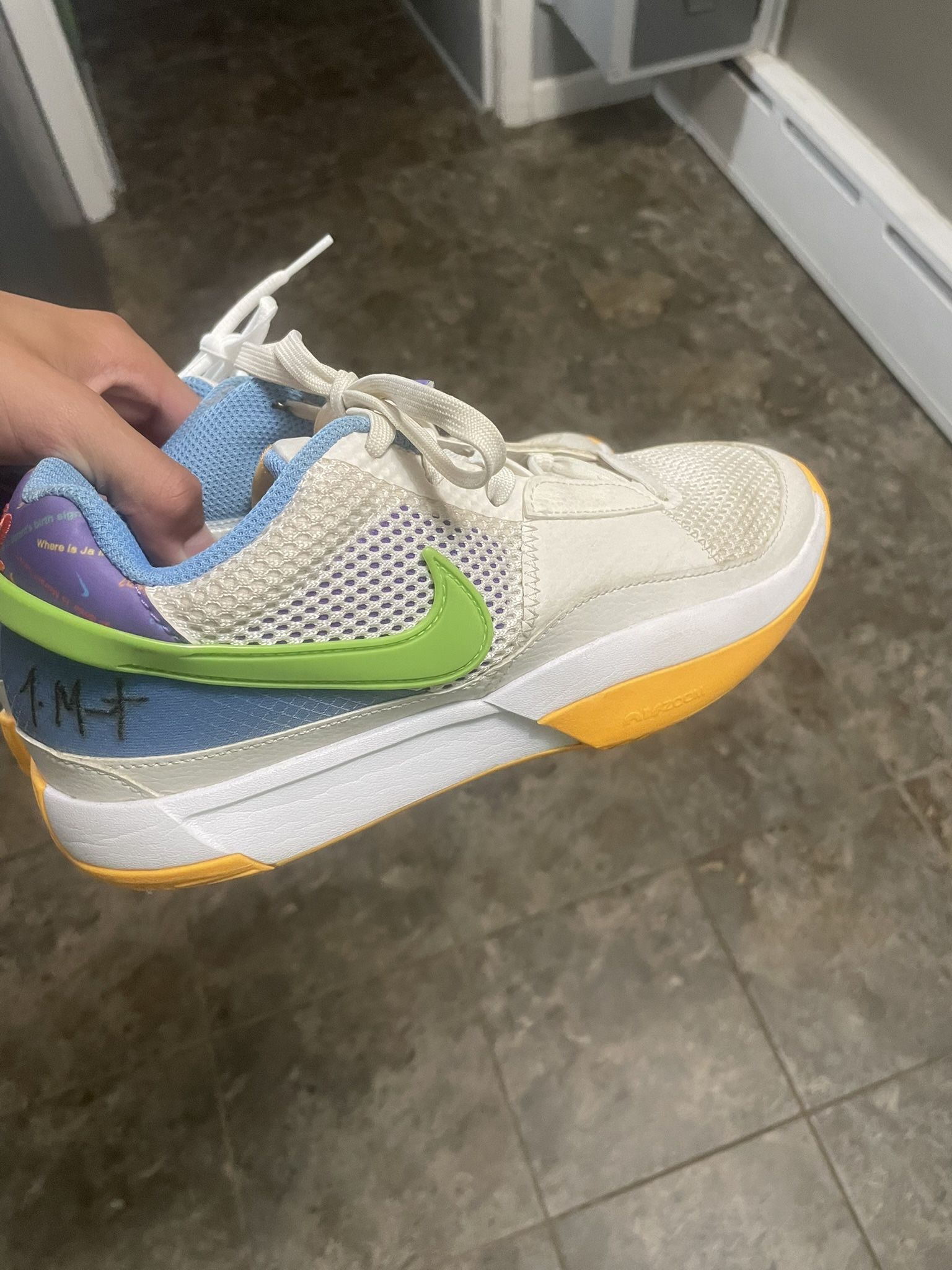 Ja Morant Trivia Kids Basketball Shoe