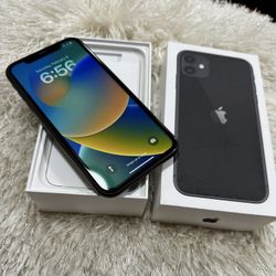 iPhone 11  Black 64 GB UNLOCKED EXCELLENT CONDITION 
