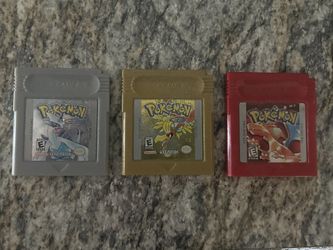 Pokemon: Silver, Fire Red, Gold Version GBC (Game Boy Color)