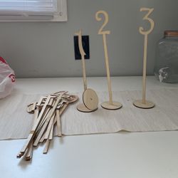 Table Numbers