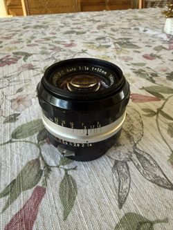 Nikon Nikkor- SC Auto 50mm F1.4