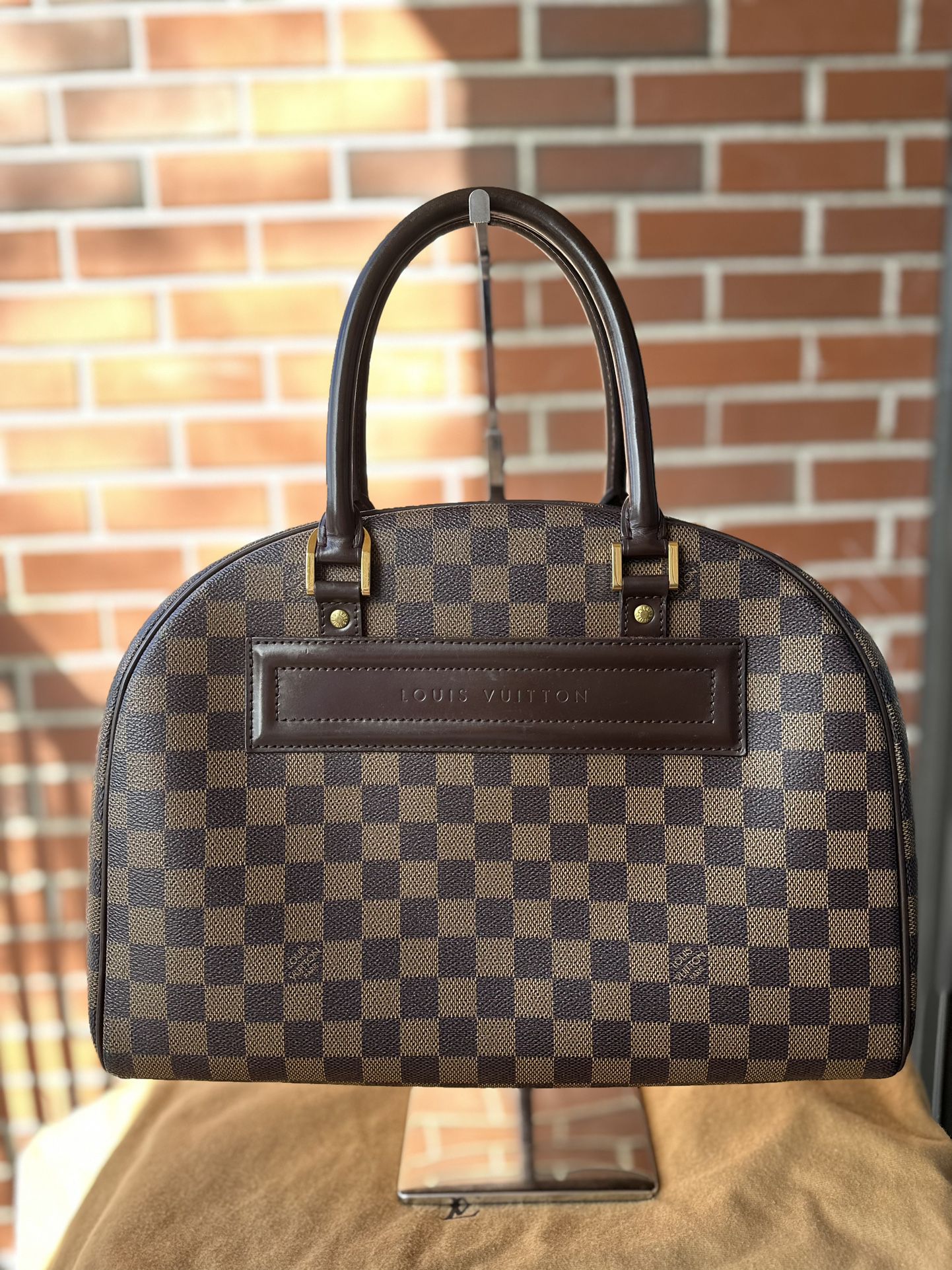 Louis Vuitton Nolita Bag - Authenticated With QR Code For Reference