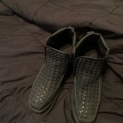 Casual Zipper Slip Resistant Cowboy Boot