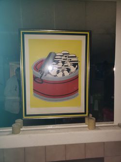 Yannis Gaitis Lithograph Men In Can