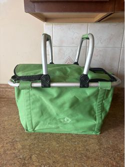 Portable Picnic/Shopping Tote with Handles picnic basket