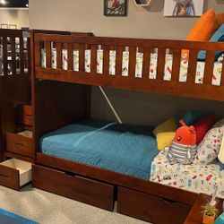 Veronica Bunk Bed-Dark Cherry
by Homelegance