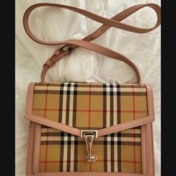 Authentic Burberry ferragamo Handbag 