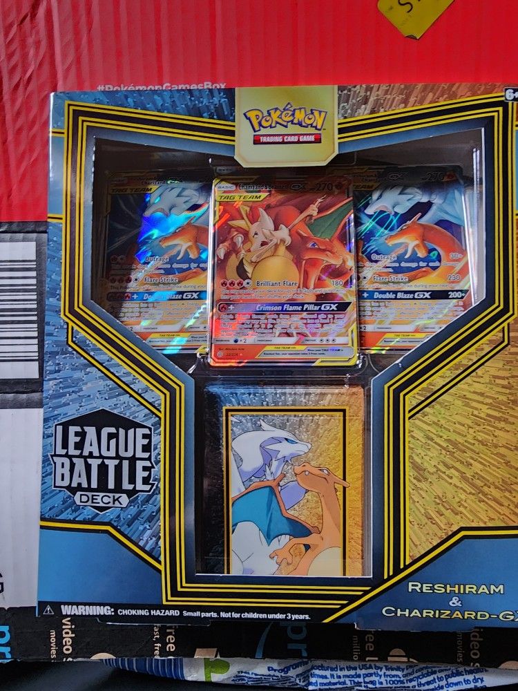 Pokemon League Battle Deck Reshiram & Charizard Gx