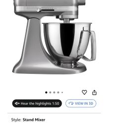 KitchenAid Tilt Head 3.5 Qt Mixer