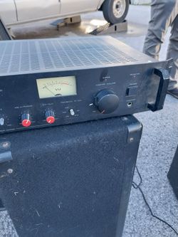 $50 Radio Shack P.A. Amplifier in Splendora, Texas Estate Sale