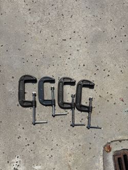 4 C-clamps