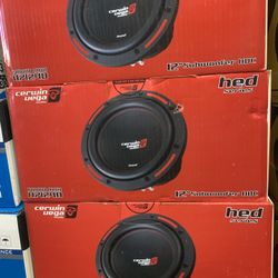 Cerwin Vega Subwoofers 