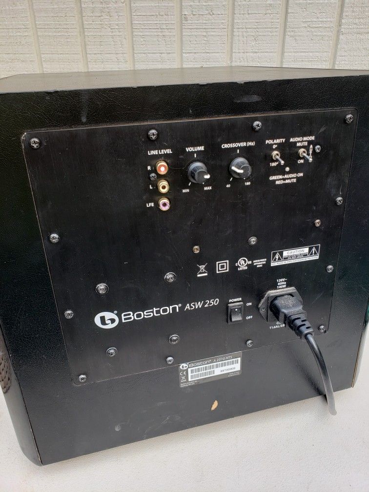 Boston ASW 250 Subwoofer