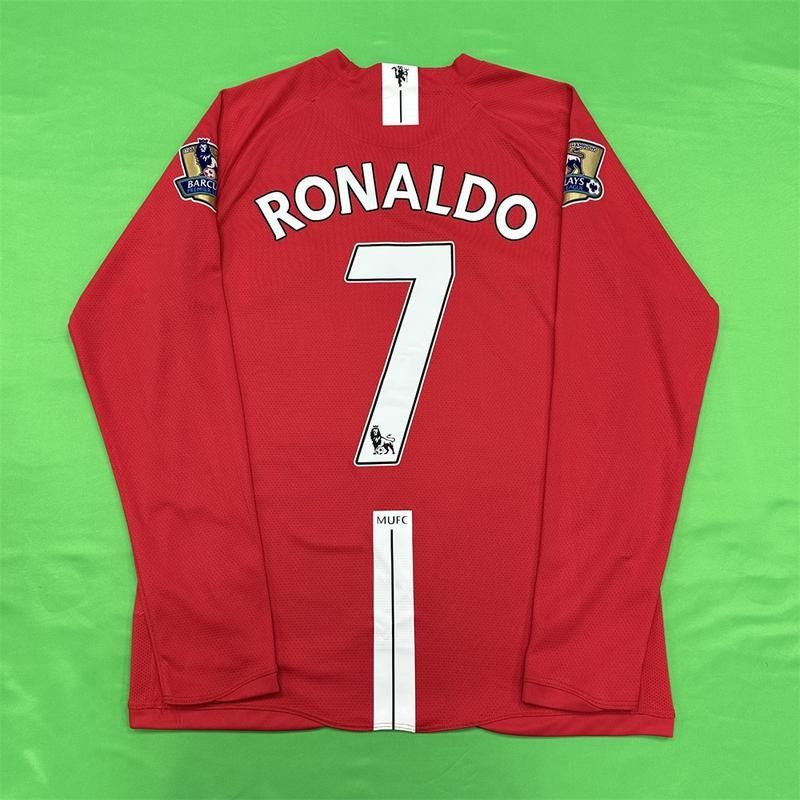 07 08 CR7 Ronaldo Home soccer jersey