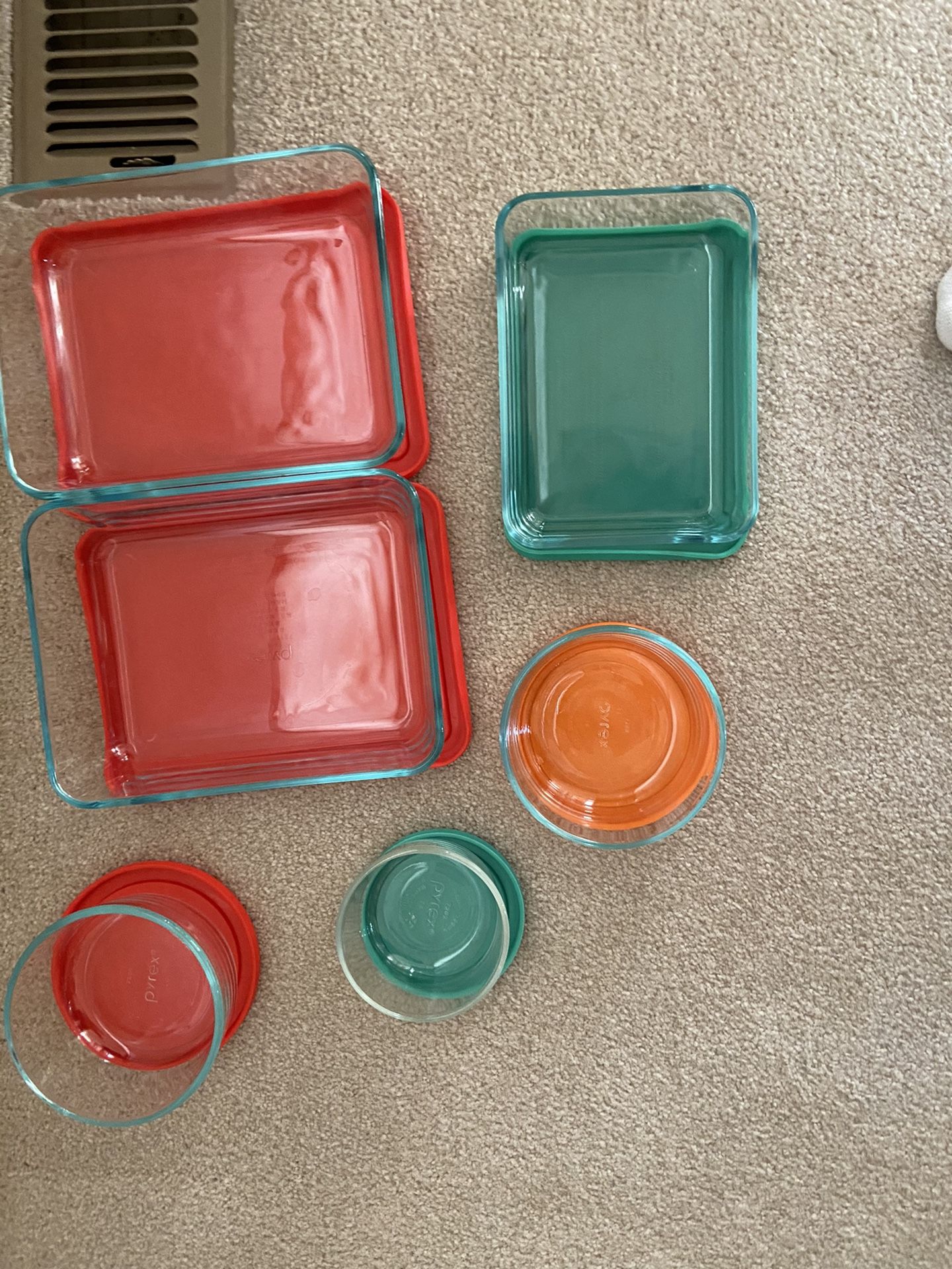 Pyrex glass ware