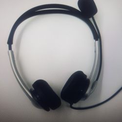 Headset With Microphone For Laptop Or Desktop Computer 