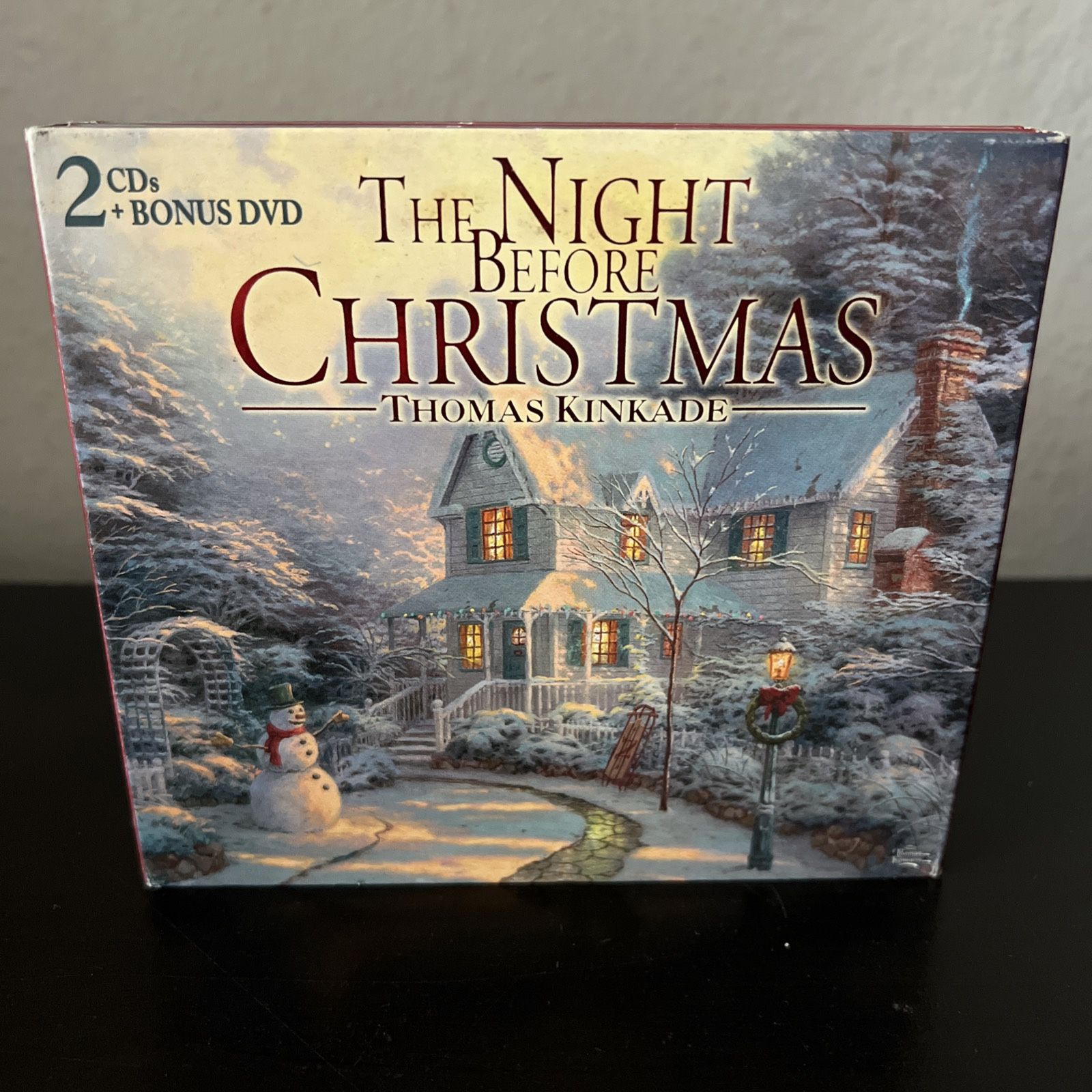The Night Before Christmas By Thomas Kinkade CD/DVD