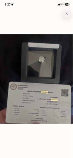 2.13ct IGI Certified Lab Diamond – E Color – VS1 – Ideal Cut –