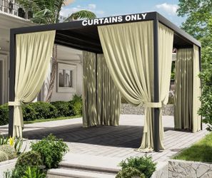 4-Panel Gazebo Curtains