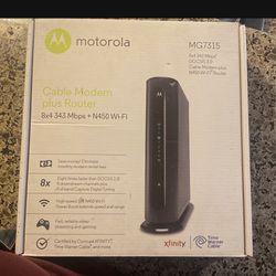 Motorola Modem Plus Router