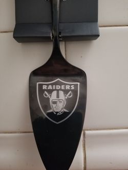Custom marked raider kitchen accessory