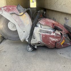 Hilti DSH 700-X 14 in. Hand-Held Concrete Gas Saw with SP Diamond Blade