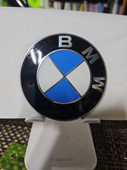 17-20 BMW 430I XDRIVE GRAN COUPE FRONT BUMPER CENTER EMBLEM LOGO OEM