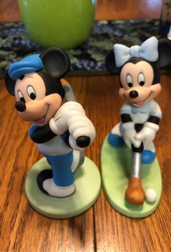 Disney Golfers Mini & Mickey (mint condition)