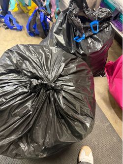 Bags of clothes