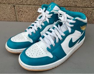 Air Jordan 1 Mid 'Aquatone' (Style Code: DQ8426-400).