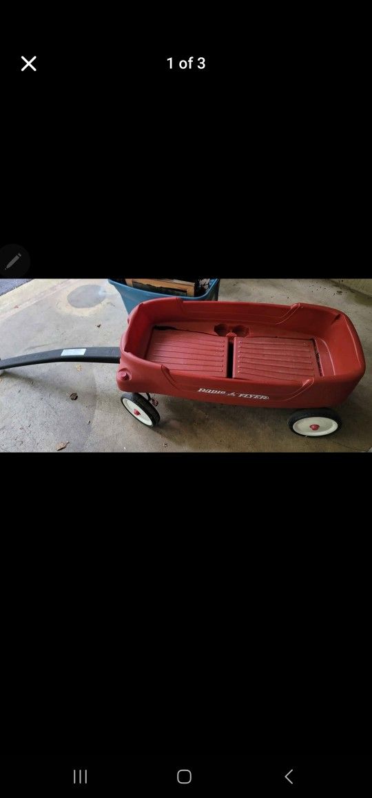 Radio Flyer All-Terrain Pathfinder Wagon For Kids and Storage