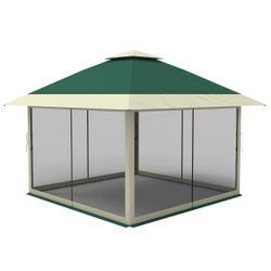 GARVEE 13x13 Pop Up Tent Outdoor Canopy Shelter with Mosquito Netting