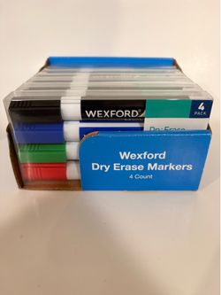 Wexford Dry Erase Markers -6 (4pk)
