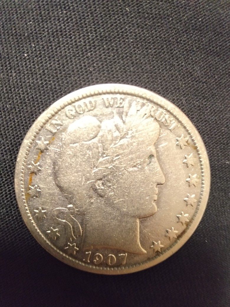1907 S Barber 1/2 Dollar 🥶🥶🔥🔥