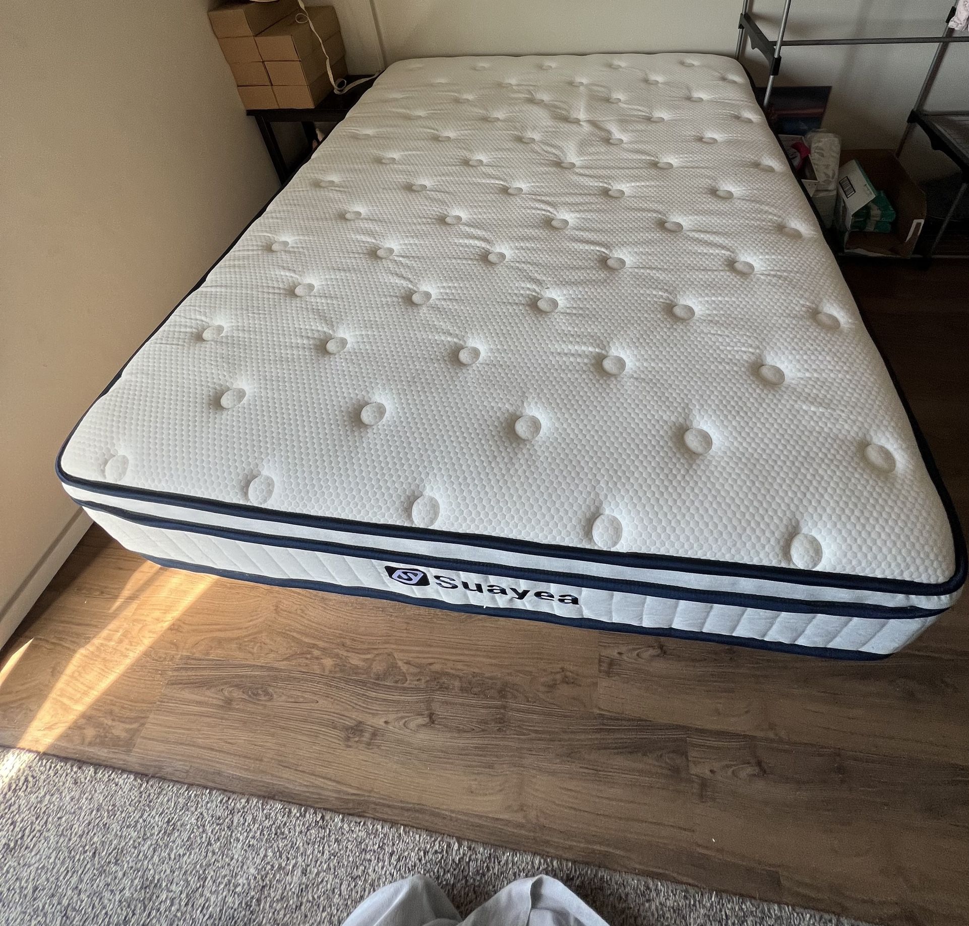 mattress + bed frame