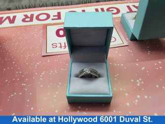 Ring - Wedding Band - White Gold 14k (.585) 5.7 grams Size 9