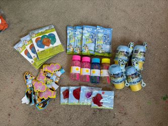 Bluey Party Favors, Mixed Items