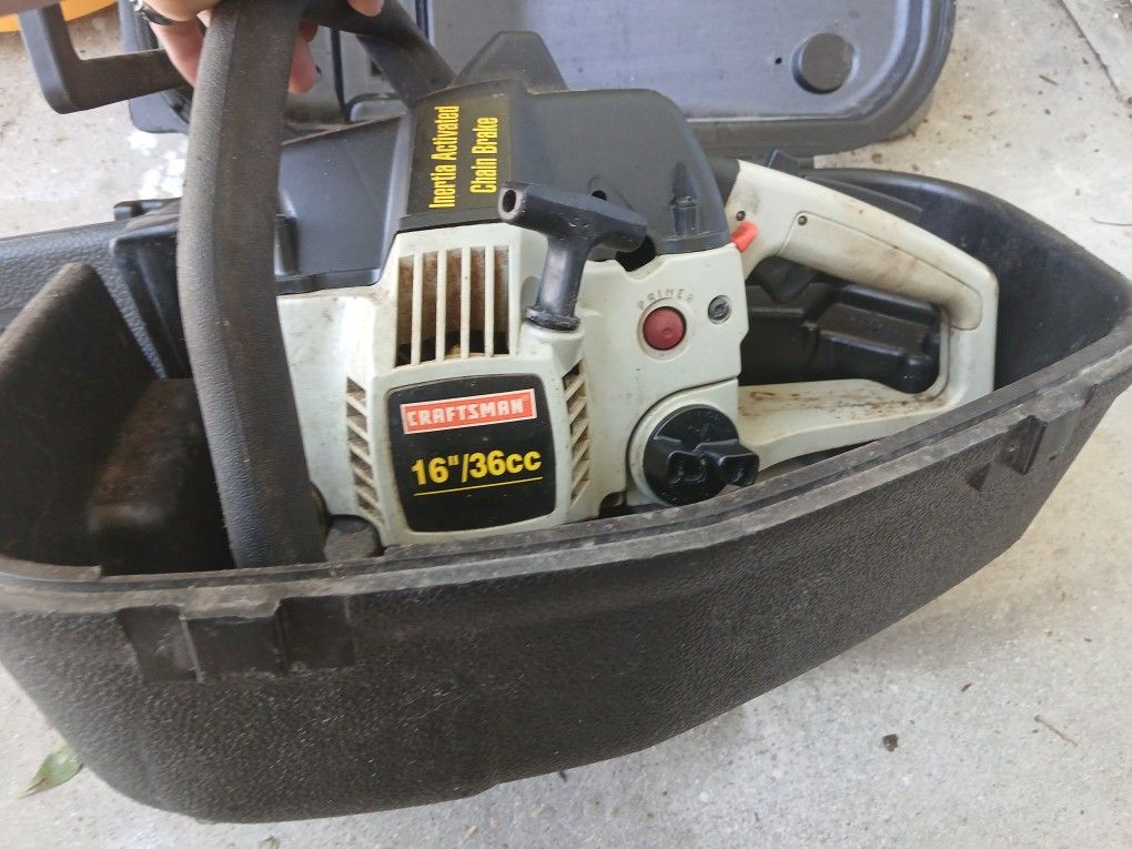 Craftsman 16" 36cc Gas Chainsaw