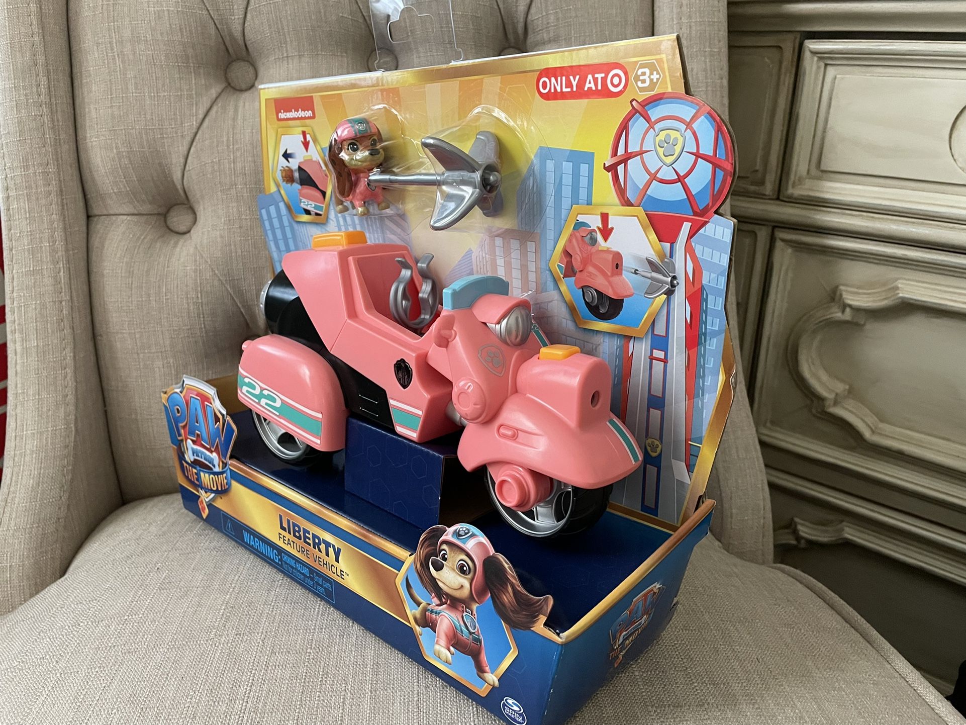 New - PAW Patrol: The Movie Liberty Feature Vehicle Toy