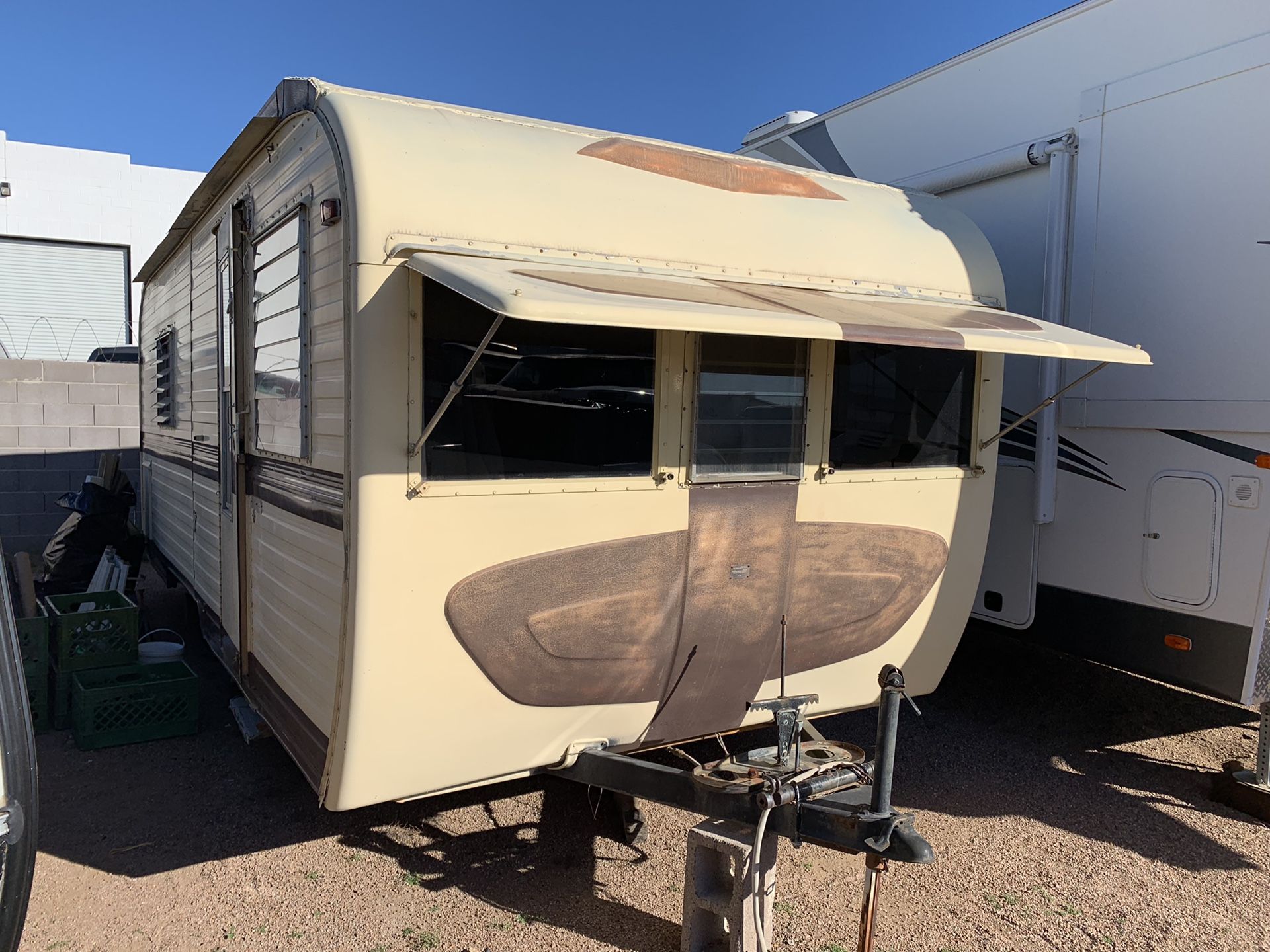 1963 vintage can craft trailer