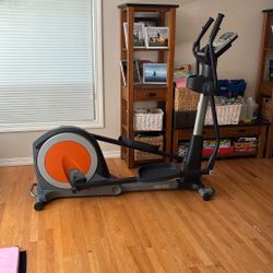 NordicTrack elliptical exercise equipment.