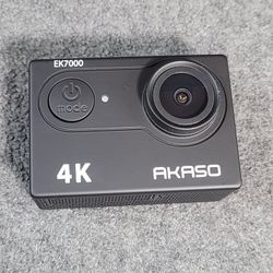 AKASO EK7000 4K 30FPS 20MP WiFi Action Camera – Waterproof 131FT, EIS, Remote, Case & Accessories 