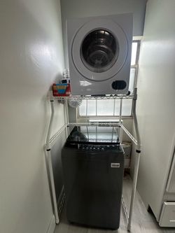 Washer and dryer machine set